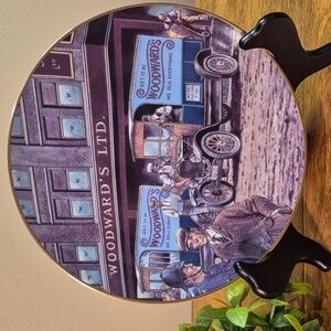 WOODWARD'S VTG Limited Edition 'Prompt Service With A Smile' Decorative Plate